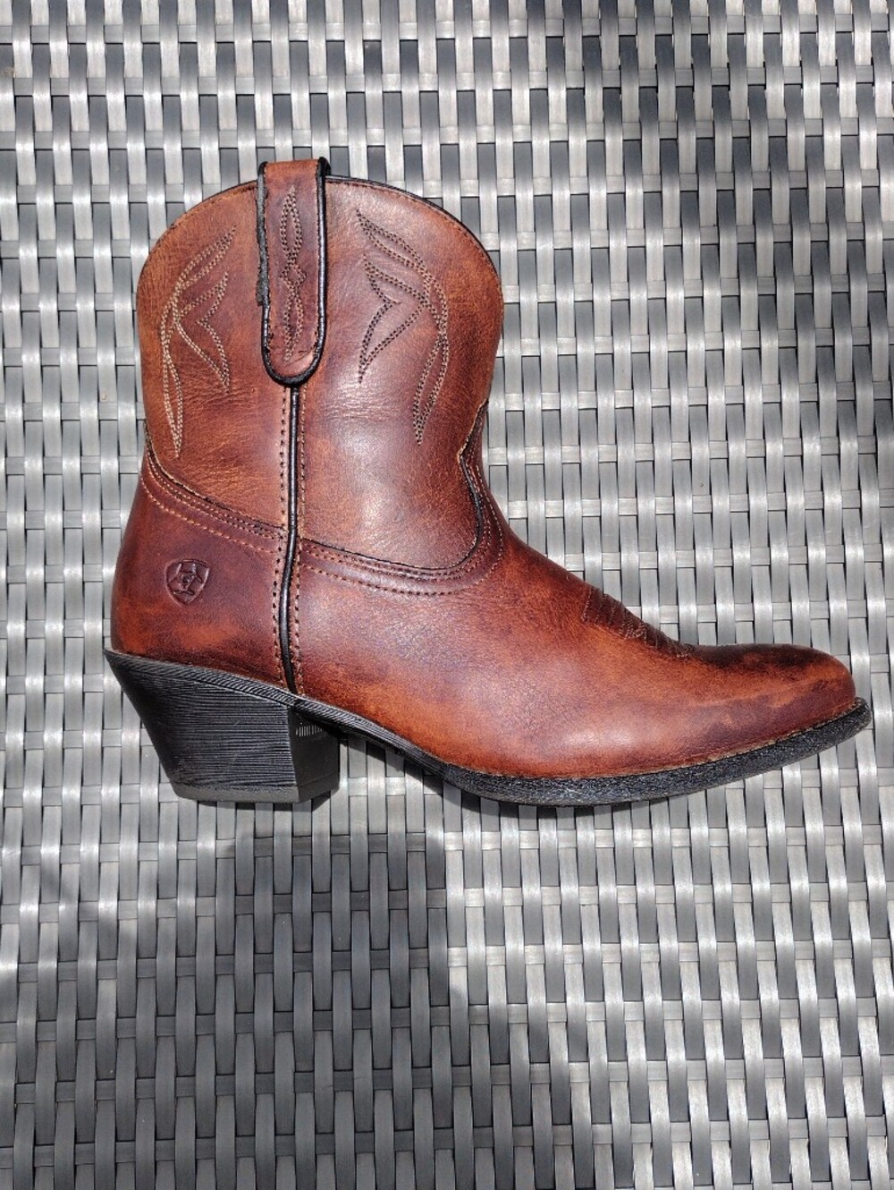 Ariat Darlin Western Boot In Sassy Brown - Picture 13 of 14
